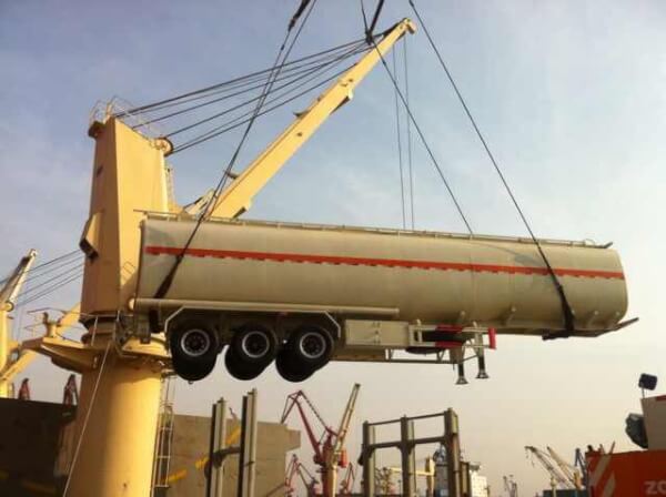 fuel tanker trailer shipping