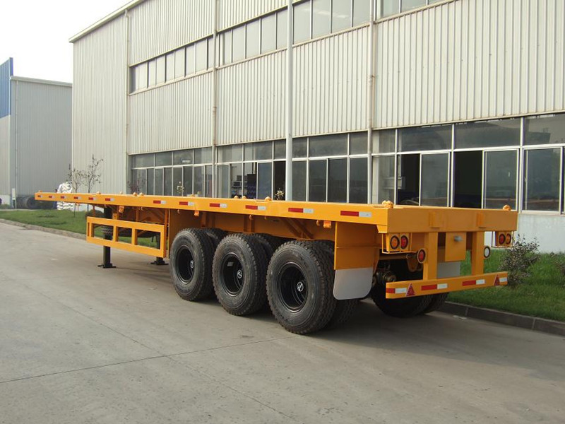 3 axle 40ft flatbed trailer