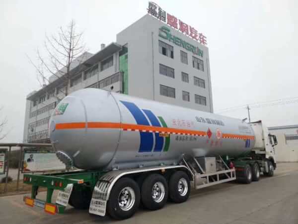 propane tanker trailer