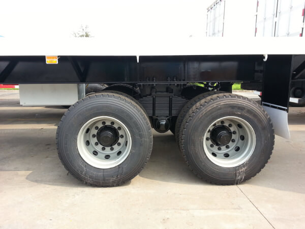 trailer's bogie suspension