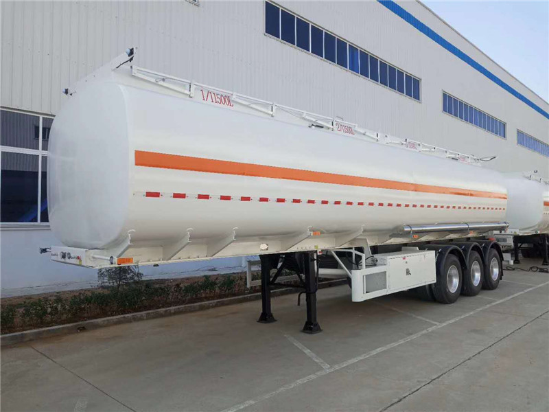 aluminum tanker semi trailer