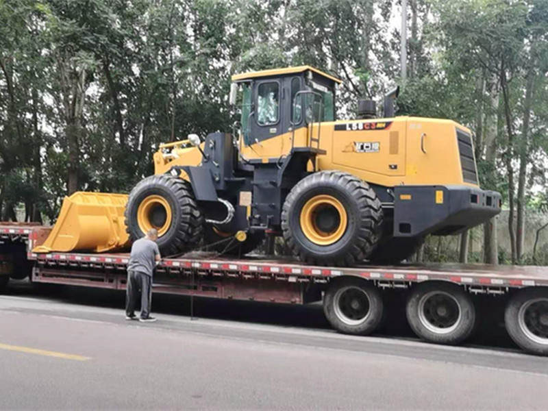 loaders delivering to port