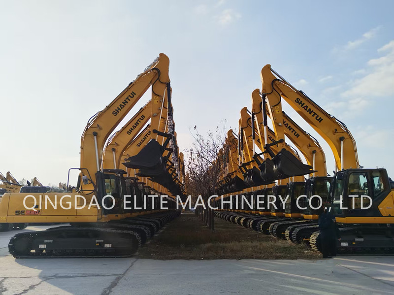 Shantui excavator
