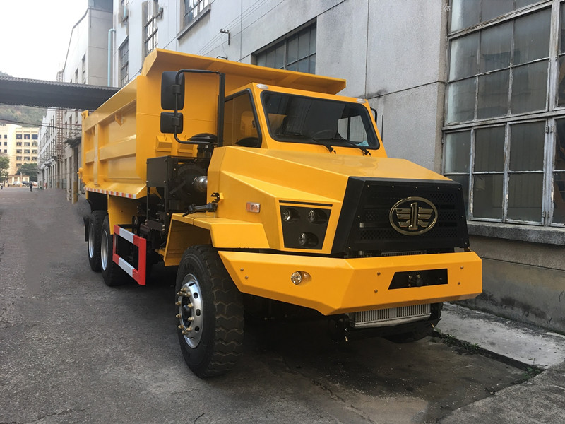 mine tunnel truck