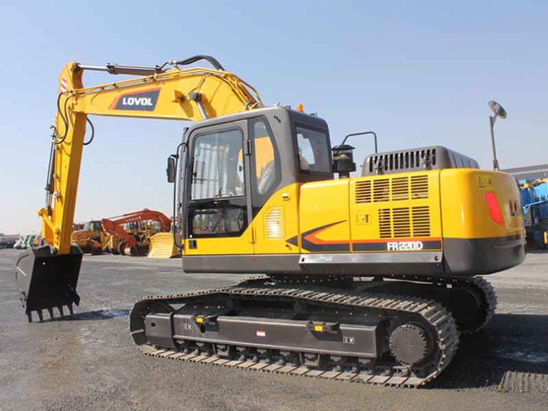 FR220D excavator