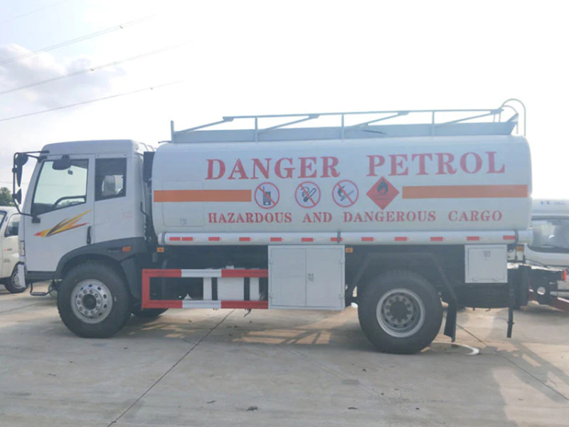 FAW 2000 gallon gasoline tank truck