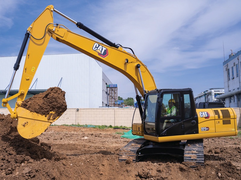 cat excavator